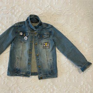 WEE MONSTER L.A. Jean Jacket Sz 8